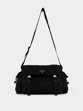 Prada Black Explore Re-Nylon and Leather Bag