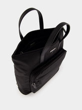 Prada Black Re-Nylon and Saffiano Leather Tote Bag