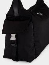 Prada Black Re-Nylon and Leather Explore Bag