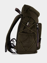 Prada Camouflage Green Speedrock Re-Nylon and Leather Backpack