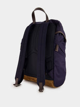 Prada Blue Recycled Polyamide and Leather Backpack