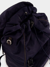 Prada Blue Recycled Polyamide and Leather Backpack