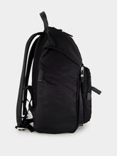 Prada Black Re-Nylon and Saffiano Leather Backpack