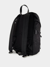 Prada Black Re-Nylon and Saffiano Leather Backpack