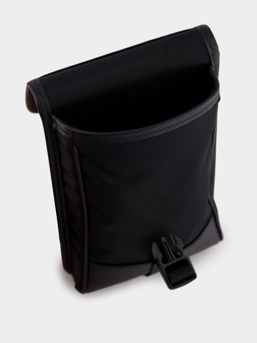 Black Re-Nylon Smartphone Bag