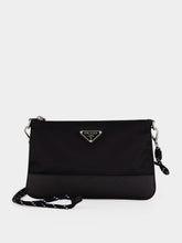 Prada Black Recycled Polyamide Crossbody Bag