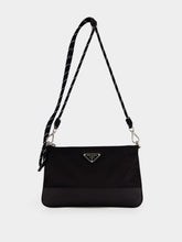 Prada Black Recycled Polyamide Crossbody Bag