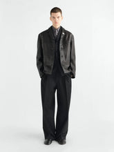 Lemaire Black Grained Lambskin Jacket