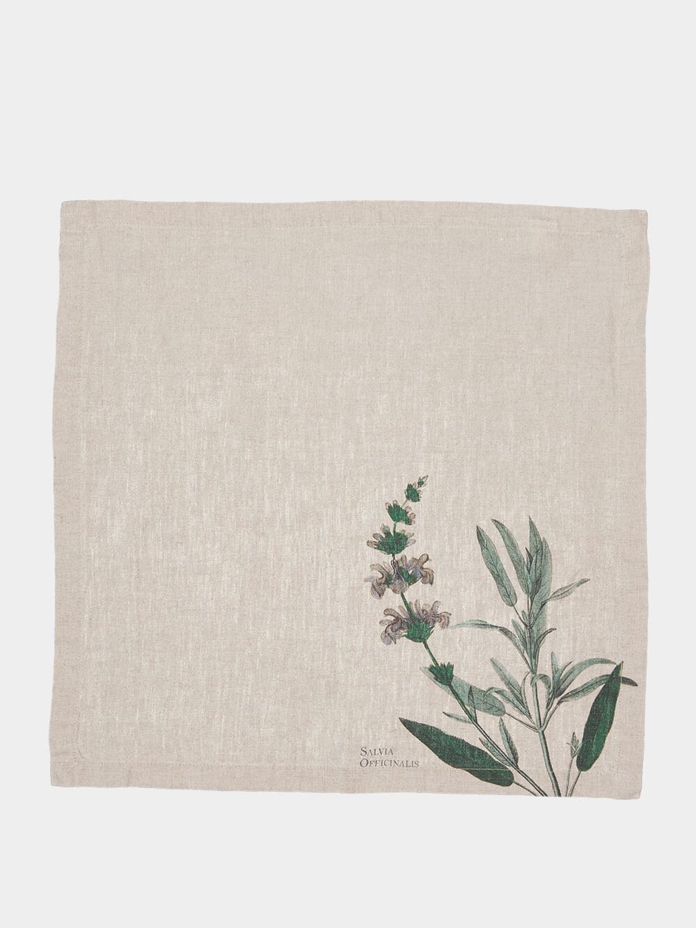 Set of 6 Linen Aromatic Herbs Napkins