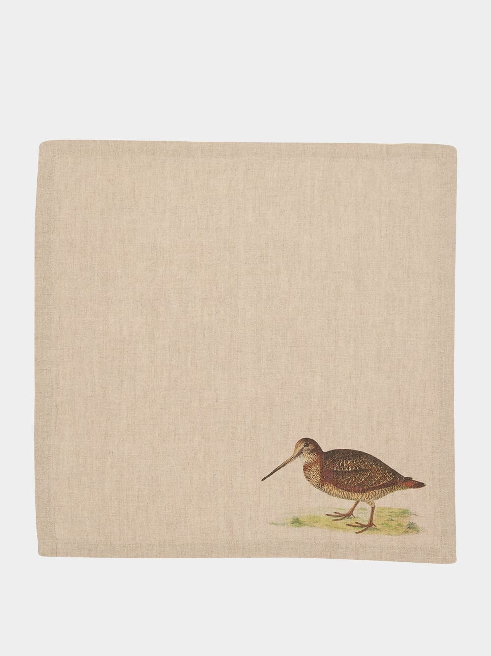 Set of 6 Forest Birds Linen Napkins