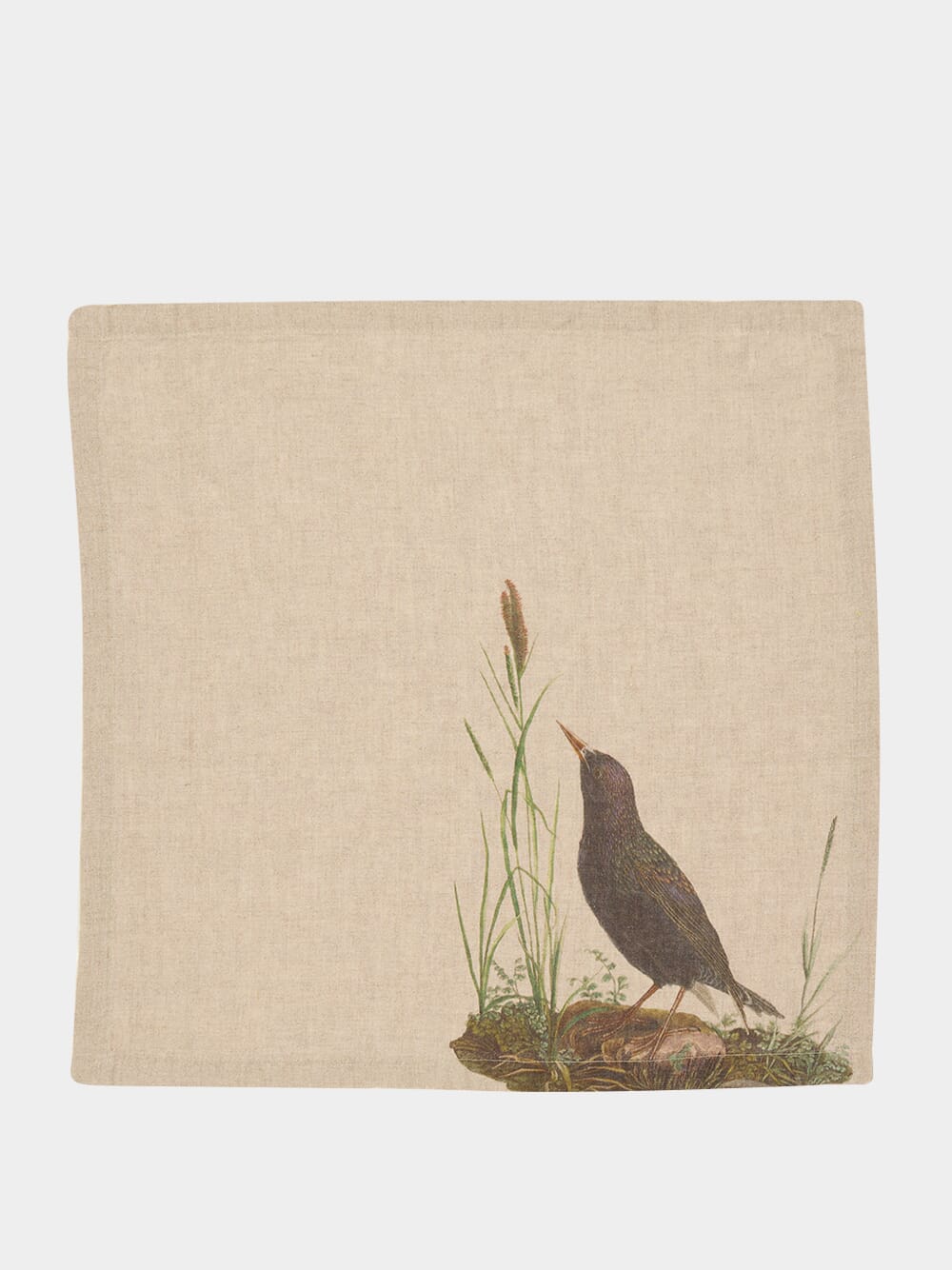 Woodland Birds Linen Napkins Set of 6