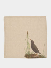 Linoroom Woodland Birds Linen Napkins Set of 6