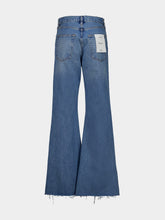 Frame Dew Raw Fray Lax Flare Jeans