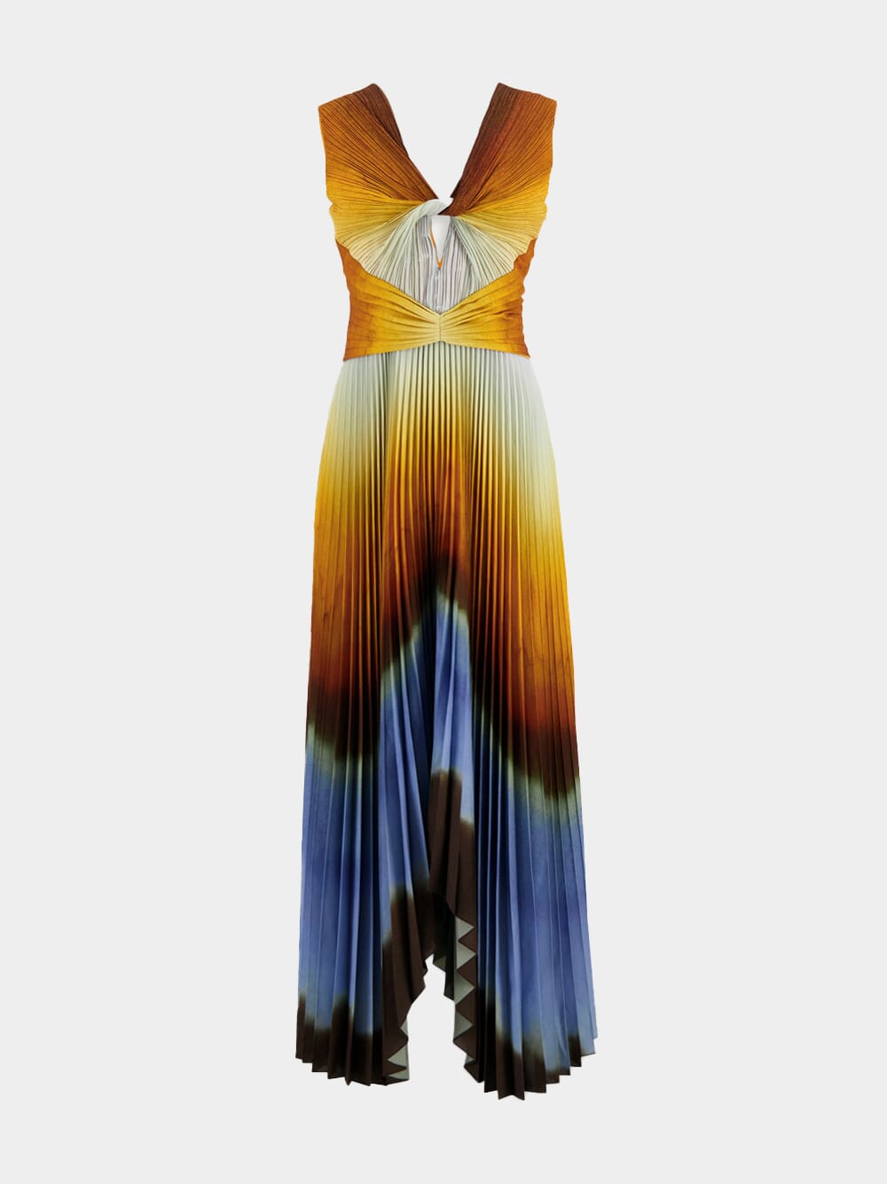 Kalymnos Shibori-Print Maxi Dress