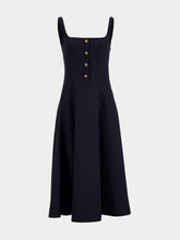 Altuzarra Navy Orrie Dress