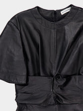 Altuzarra Black Kirsty Leather Dress