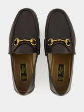 Gucci Dark Brown Leather Horsebit 1953 Loafers