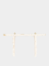 All Origine Rustic White Wooden Shelf