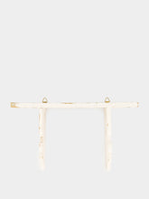 All Origine White Wooden Wall Shelf Decoration