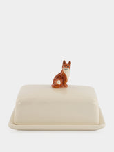 Quail Ceramics Fox Ceramic Butter Dish