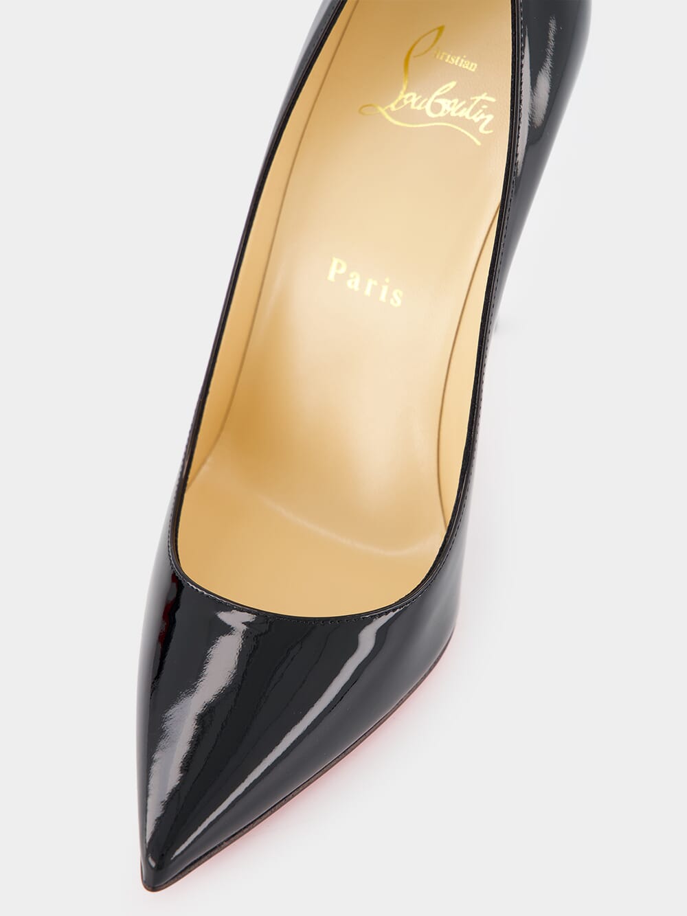 Kate 100mm leather pumps