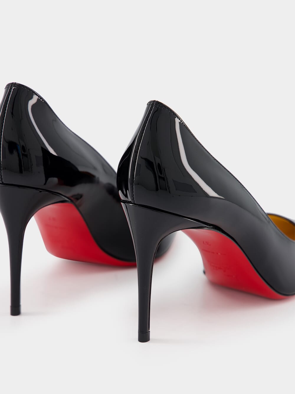 Kate 85mm patent leather pumps