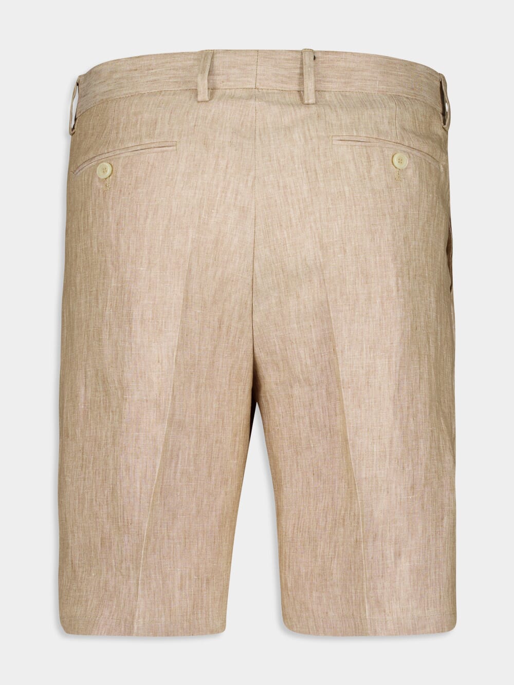 Bermuda Beige Linen Shorts