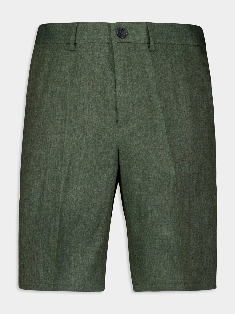 Bermuda Green Linen Shorts