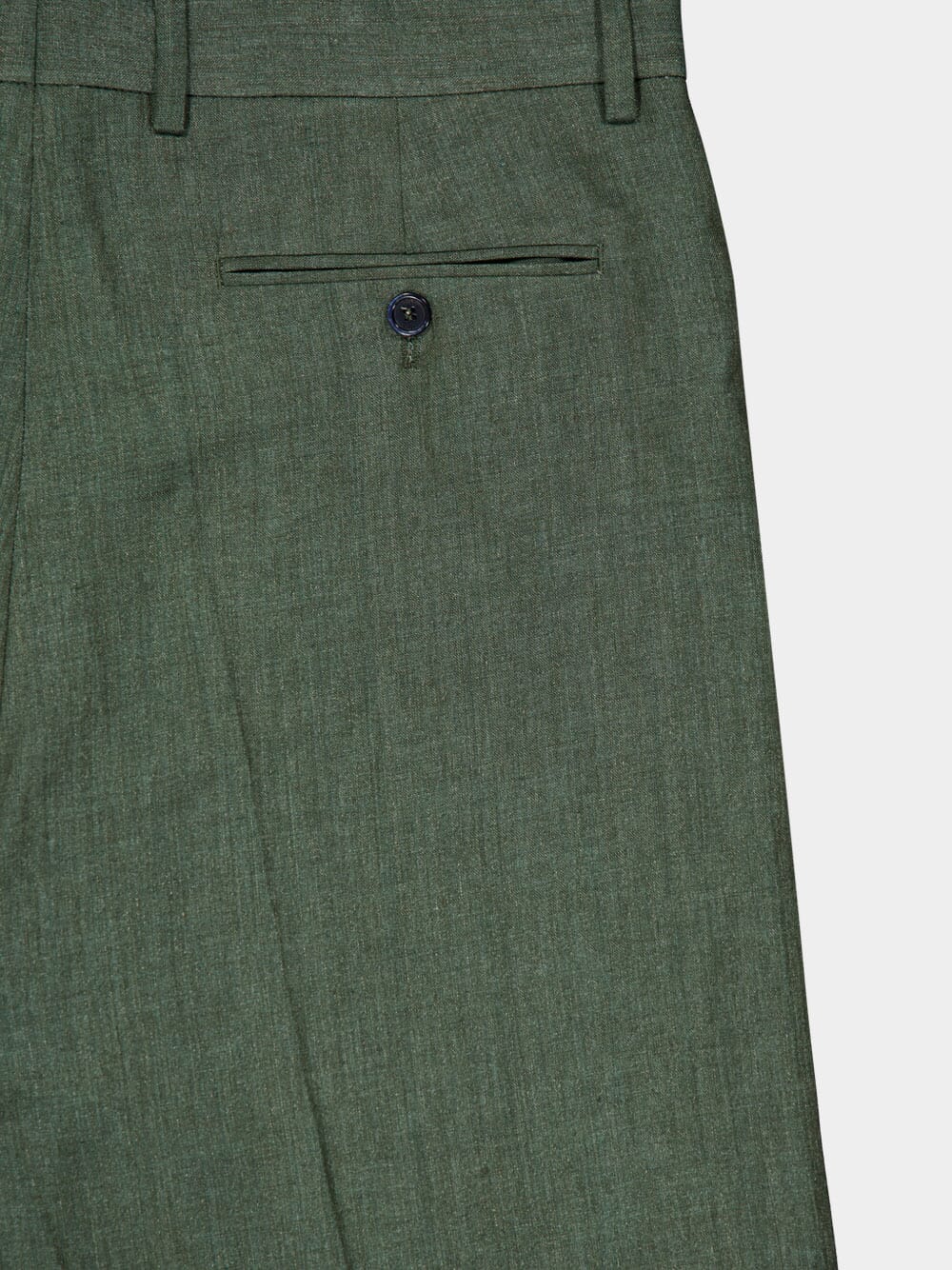 Bermuda Green Linen Shorts