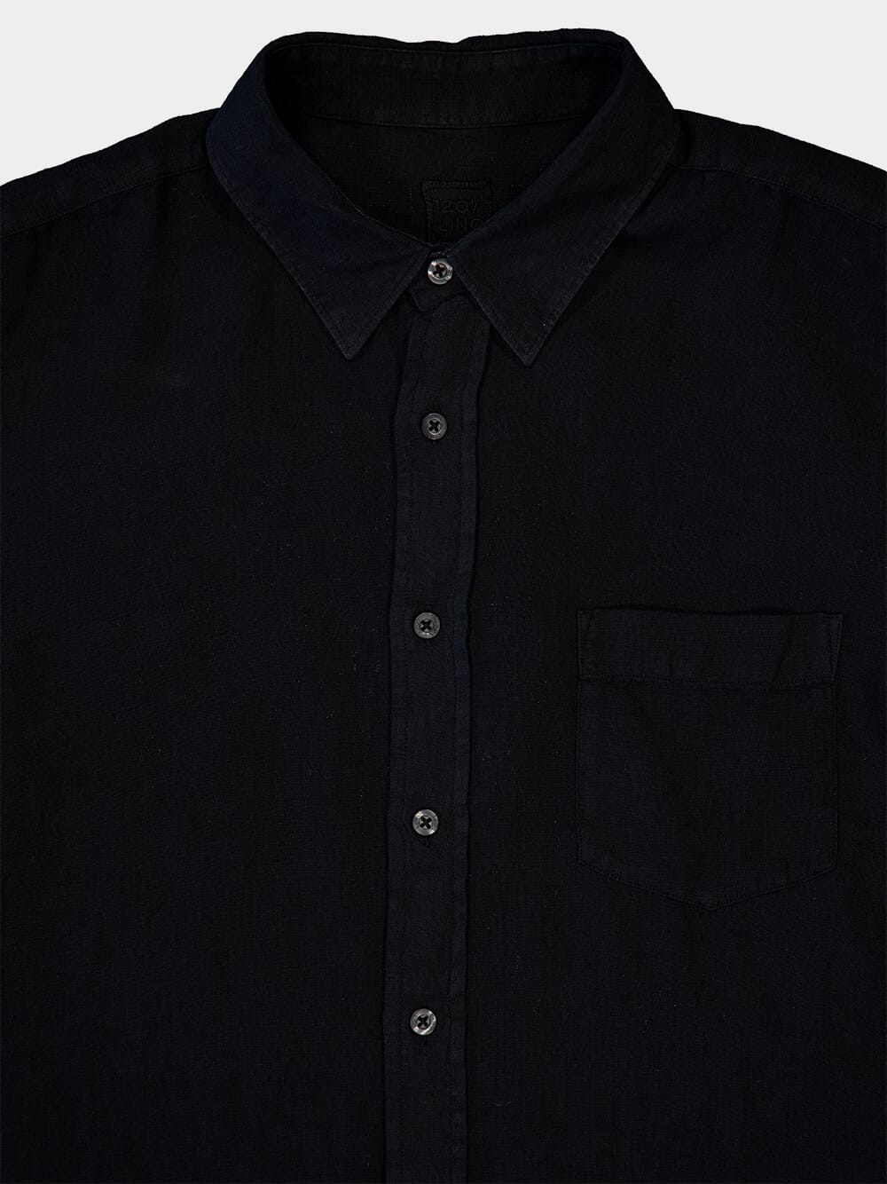 Black Linen Shirt