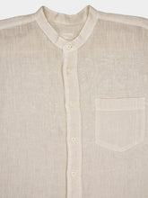 120% Lino Classic Beige Linen Shirt
