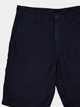 120% Lino Classic Navy Linen Shorts