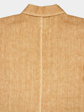 120% Lino Linen Button-Down Jacket