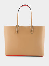 Christian Louboutin Cabata Nude Leather Tote Bag