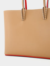 Christian Louboutin Cabata Nude Leather Tote Bag
