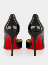 Christian Louboutin Black Iriza 85 Patent Leather Pumps