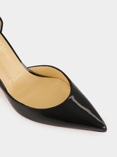 Christian Louboutin Black Iriza 85 Patent Leather Pumps