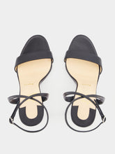 Christian Louboutin Loubigirl 100mm Black Nappa Leather Sandals