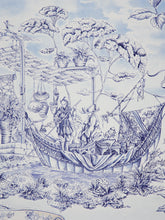 Ferragamo Blue Voyage Print Silk Sarong