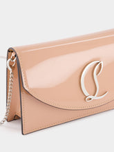 Christian Louboutin Loubi54 Beige leather clutch