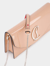 Christian Louboutin Loubi54 Beige leather clutch