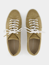 Manolo Blahnik Semanado Beige Suede Sneakers