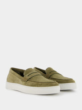 Manolo Blahnik Ellis Suede Slip-On Loafers