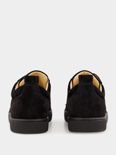 Christian Louboutin Black Louis Junior Spiked Sneakers