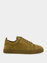 Christian Louboutin Bronzo Suede Louis Junior Sneakers