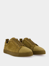 Christian Louboutin Bronzo Suede Louis Junior Sneakers