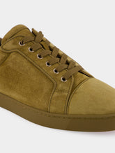 Christian Louboutin Bronzo Suede Louis Junior Sneakers