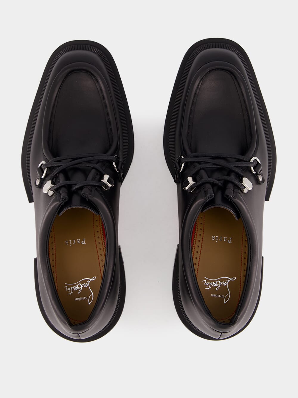 Black Our Pabelito Calf Leather Derby Shoes