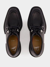 Christian Louboutin Black Our Pabelito Calf Leather Derby Shoes