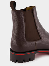 Christian Louboutin Brown Alpinosol Grain Calf Leather Ankle Boots